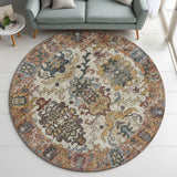 Dalyn Silk Road SR5 Copper Rug shown in a room
