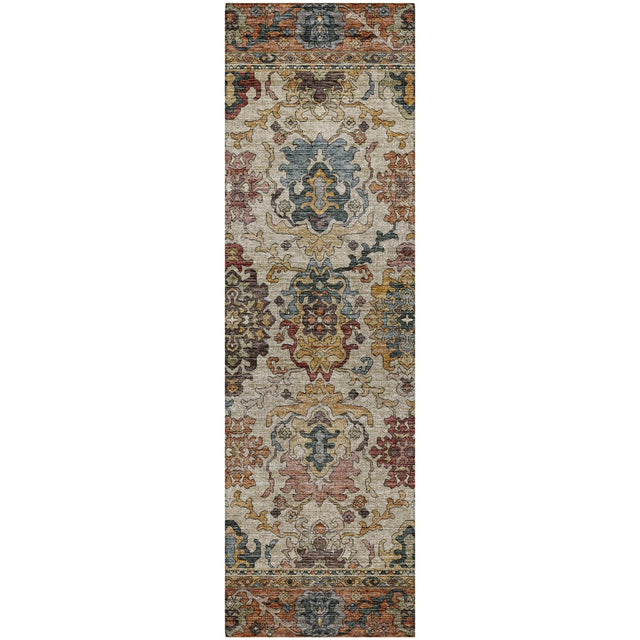 Dalyn Silk Road SR5 Copper Rug runner rug