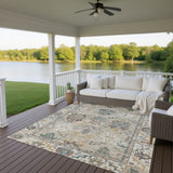Dalyn Silk Road SR5 Putty Rug outdoor lifestyle image