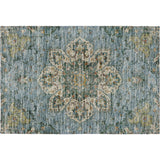Dalyn Silk Road SR6 Aqua Rug rectangular rug