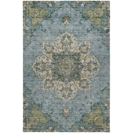 Dalyn Silk Road SR6 Aqua Rug main image