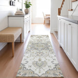 Dalyn Silk Road SR6 Ivory Rug shown in a room