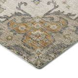 Dalyn Silk Road SR6 Ivory Rug corner detail