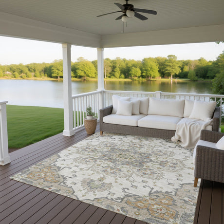 Dalyn Silk Road SR6 Ivory Rug outdoor lifestyle image