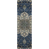 Dalyn Silk Road SR6 Navy Rug runner rug