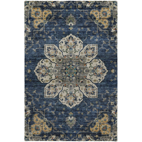 Dalyn Silk Road SR6 Navy Rug main image