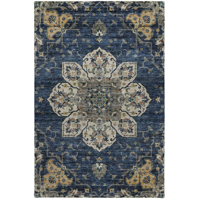 Dalyn Silk Road SR6 Navy Rug main image