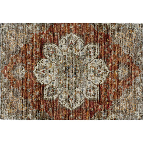Dalyn Silk Road SR6 Paprika Rug rectangular rug