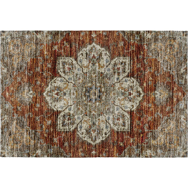Dalyn Silk Road SR6 Paprika Rug rectangular rug