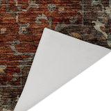 Dalyn Silk Road SR6 Paprika Rug backing detail