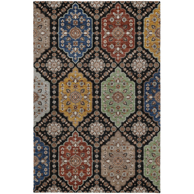 Dalyn Silk Road SR7 Black Rug main image