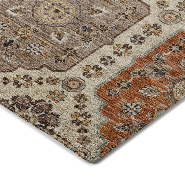 Dalyn Silk Road SR7 Linen Rug corner detail