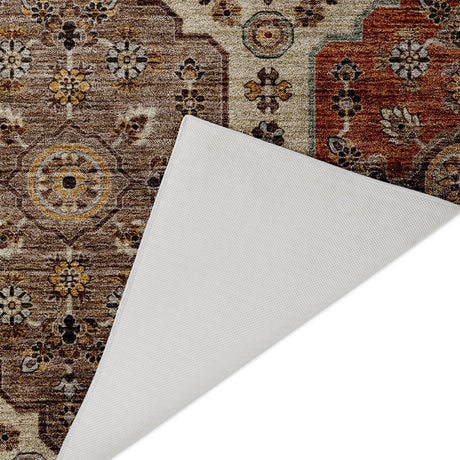 Dalyn Silk Road SR7 Linen Rug backing detail
