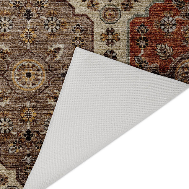 Dalyn Silk Road SR7 Linen Rug backing detail