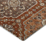Dalyn Silk Road SR7 Paprika Rug corner detail