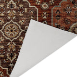 Dalyn Silk Road SR7 Paprika Rug backing detail