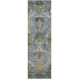 Dalyn Silk Road SR8 Aqua Rug runner rug