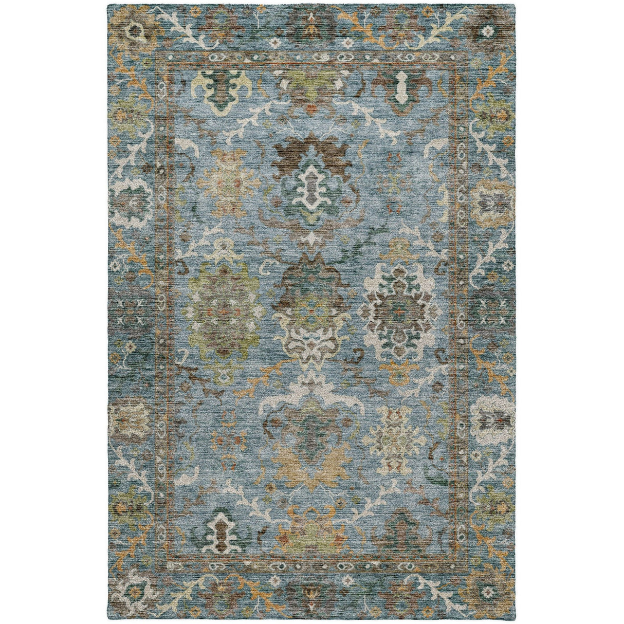 Dalyn Silk Road SR8 Aqua Rug main image