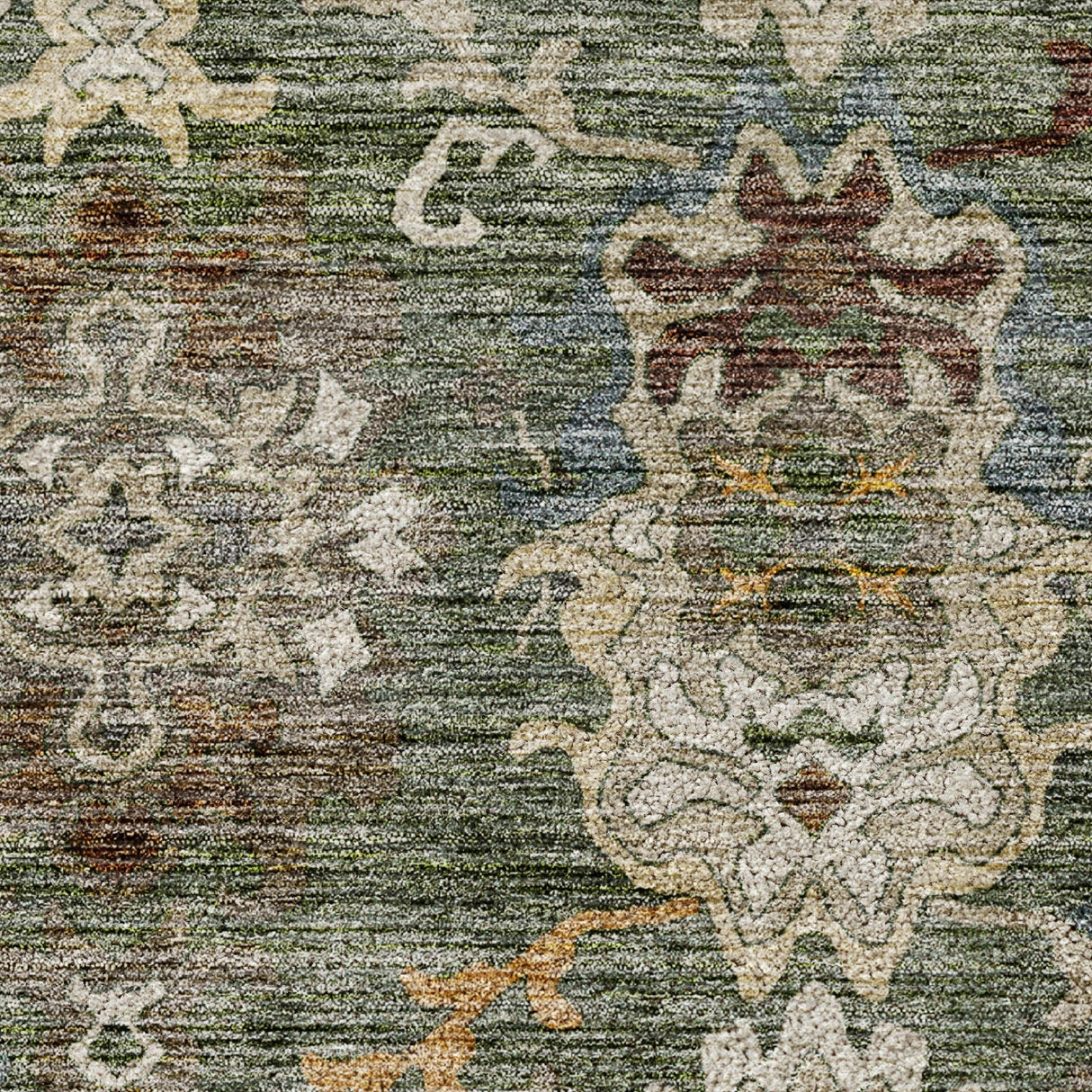 Dalyn Silk Road SR8 Basil Rug color swatch