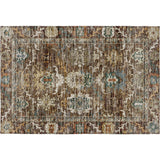 Dalyn Silk Road SR8 Chocolate Rug rectangular rug