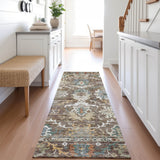 Dalyn Silk Road SR8 Chocolate Rug shown in a room