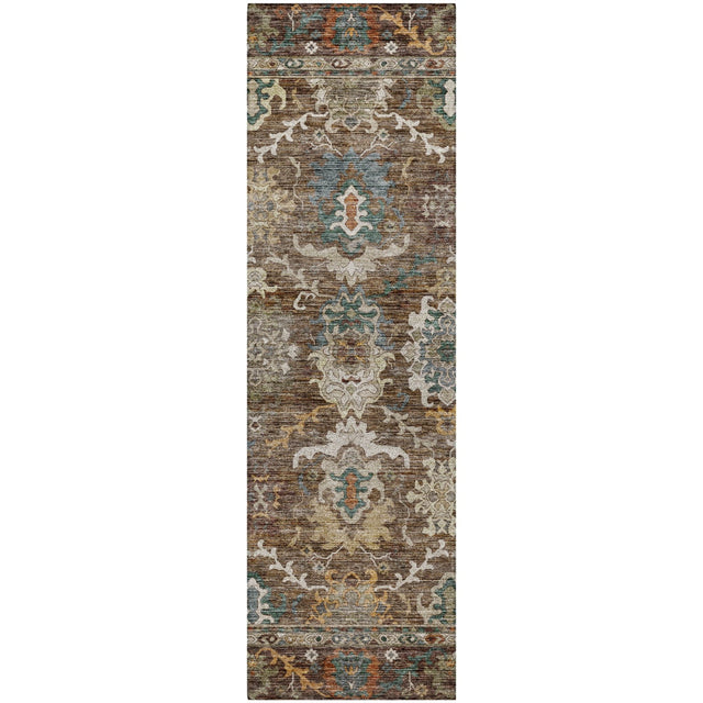 Dalyn Silk Road SR8 Chocolate Rug runner rug