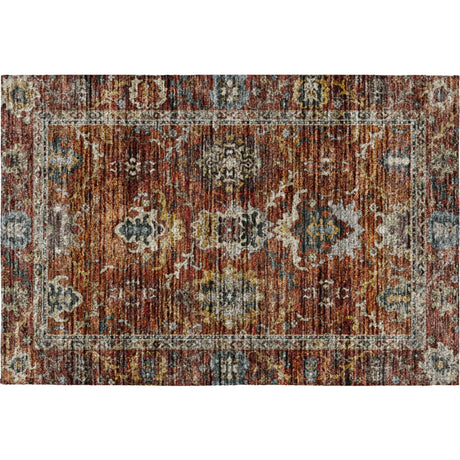 Dalyn Silk Road SR8 Paprika Rug rectangular rug