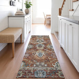 Dalyn Silk Road SR8 Paprika Rug shown in a room