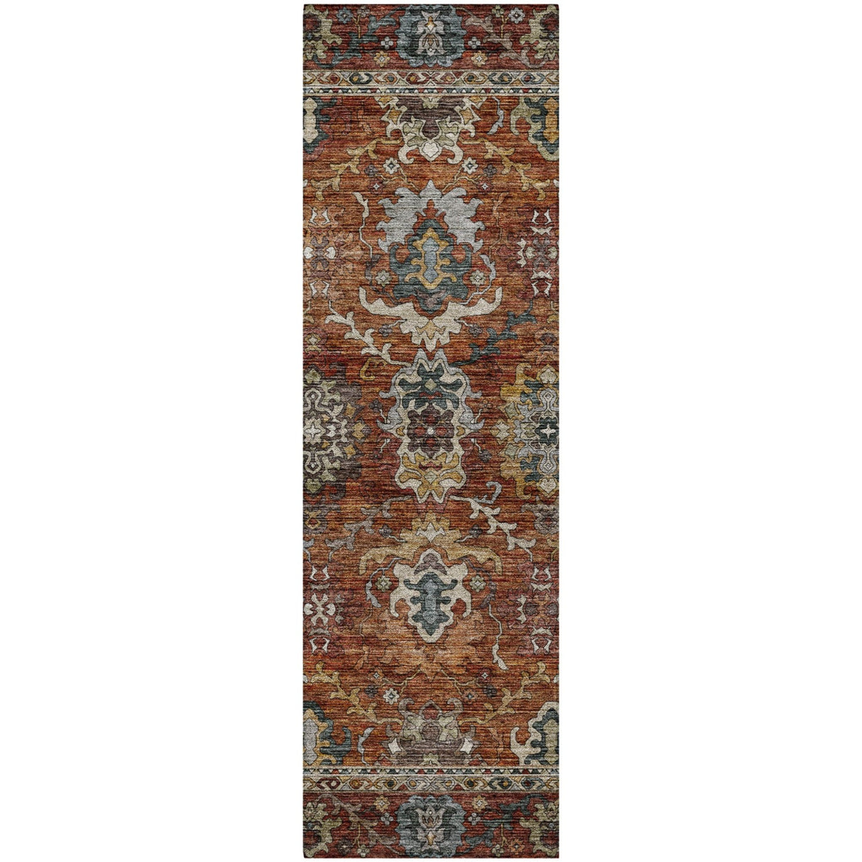 Dalyn Silk Road SR8 Paprika Rug runner rug