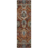 Dalyn Silk Road SR8 Paprika Rug runner rug