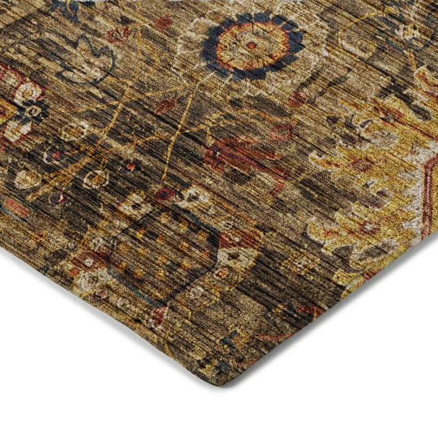 Dalyn Silk Road SR9 Clove Rug corner detail