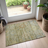 Dalyn Silk Road SR9 Sage Rug shown in a room