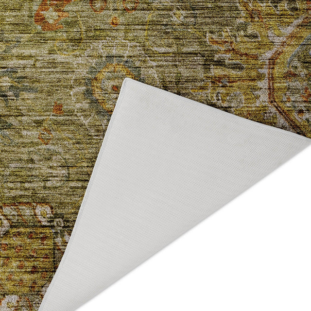 Dalyn Silk Road SR9 Sage Rug backing detail