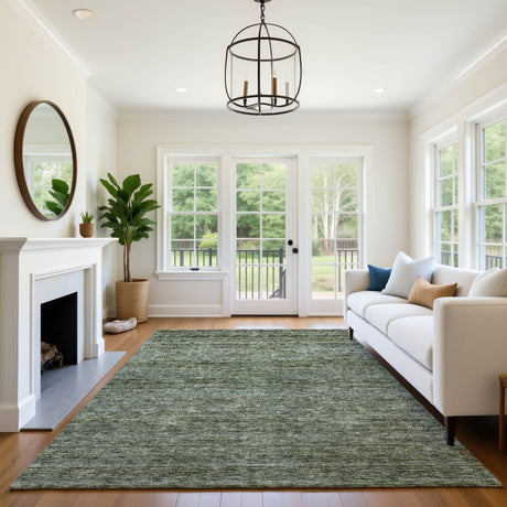 Dalyn Soft Essentials SE1 Basil Rug shown in a room