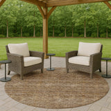 Dalyn Soft Essentials SE1 Brown Rug outdoor lifestyle image