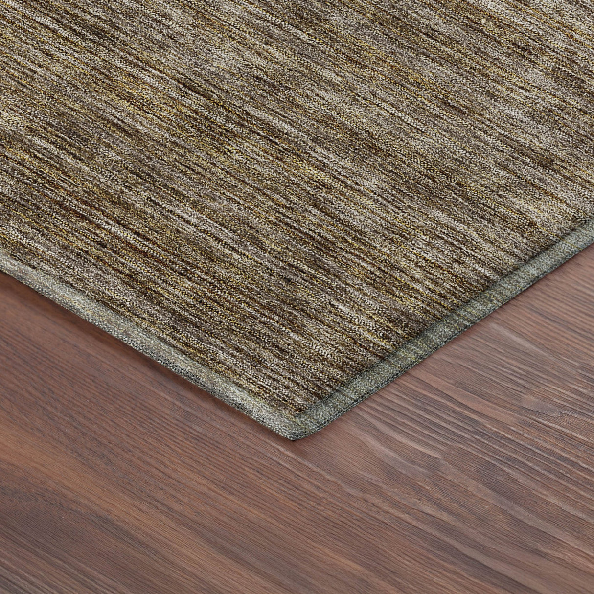 Dalyn Soft Essentials SE1 Brown Rug corner detail