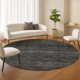 Dalyn Soft Essentials SE1 Charcoal Rug shown in a room