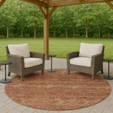 Dalyn Soft Essentials SE1 Copper Rug outdoor lifestyle image