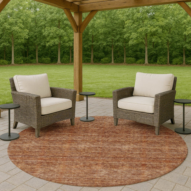 Dalyn Soft Essentials SE1 Copper Rug outdoor lifestyle image