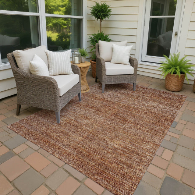 Dalyn Soft Essentials SE1 Copper Rug outdoor lifestyle image