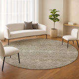 Dalyn Soft Essentials SE1 Flax Rug shown in a room