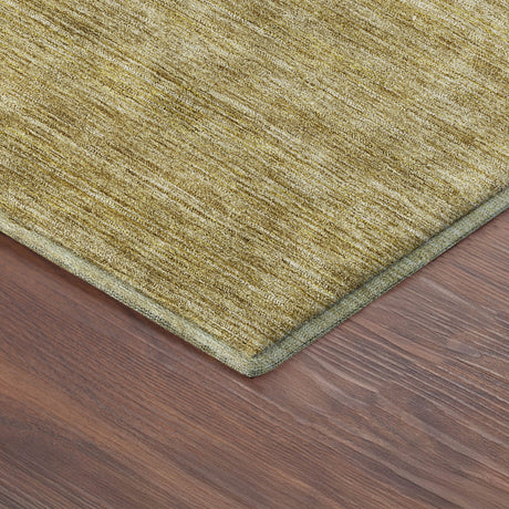 Dalyn Soft Essentials SE1 Gold Rug corner detail