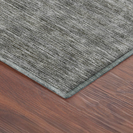 Dalyn Soft Essentials SE1 Gray Rug corner detail