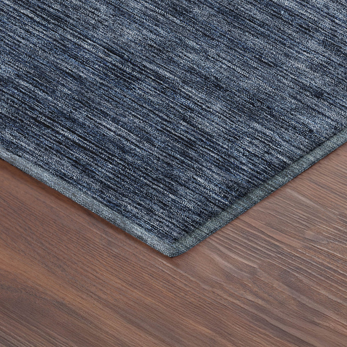 Dalyn Soft Essentials SE1 Navy Rug corner detail