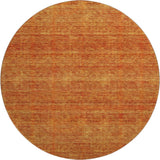 Dalyn Soft Essentials SE1 Orange Rug round rug