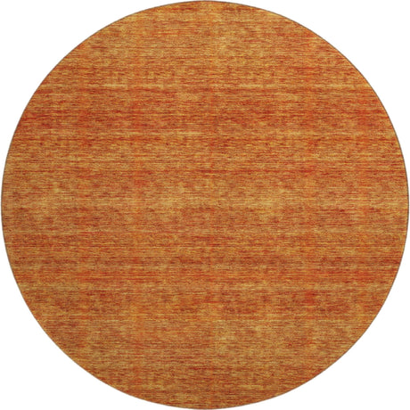 Dalyn Soft Essentials SE1 Orange Rug round rug