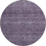 Dalyn Soft Essentials SE1 Plum Rug round rug
