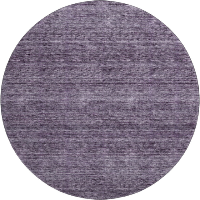 Dalyn Soft Essentials SE1 Plum Rug round rug