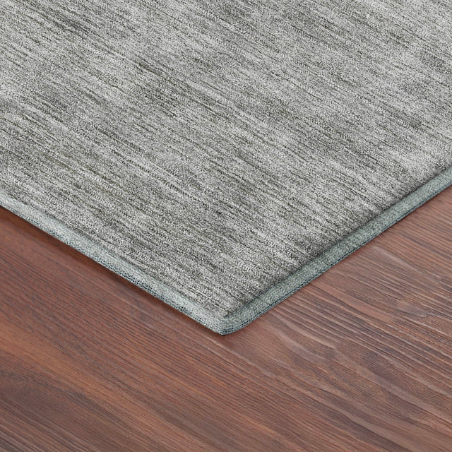 Dalyn Soft Essentials SE1 Silver Rug corner detail