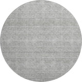 Dalyn Soft Essentials SE1 Silver Rug round rug